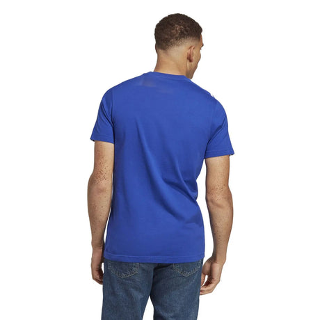 Camiseta adidas 3 Stripes Azul Hombre