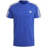 Camiseta adidas 3 Stripes Azul Hombre