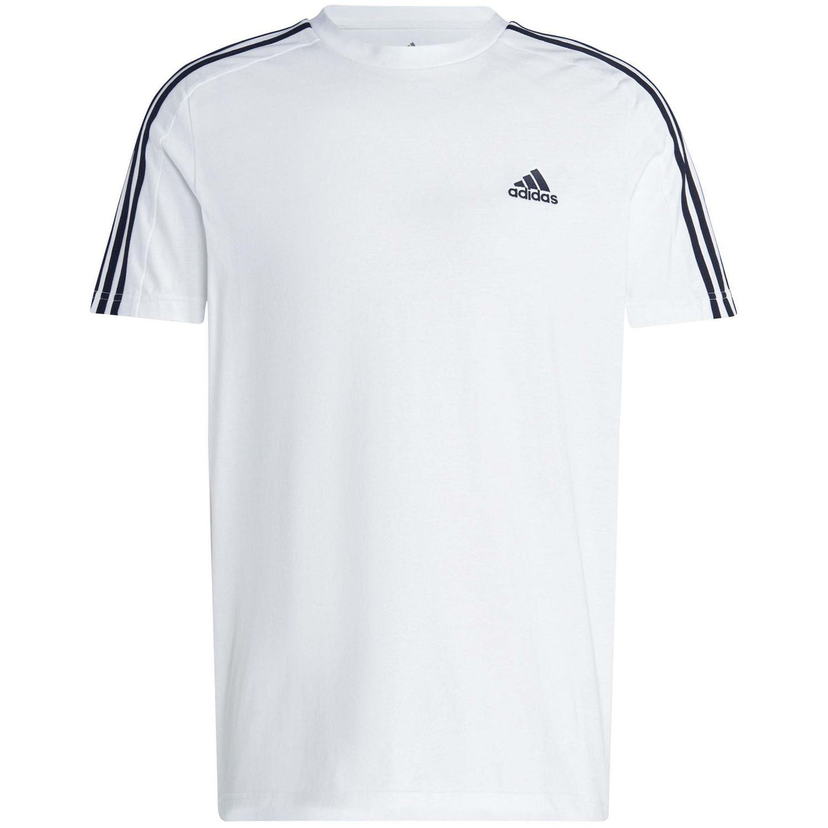 adidas Men's 3-Stripes T-Shirt White