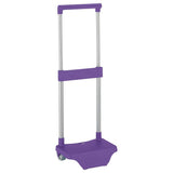 Carro Portamochilas Escolar Pequeño Morado