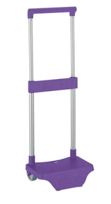 Carro Portamochilas Escolar Pequeño Morado