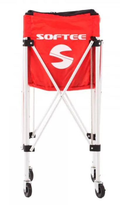 Red Square Tennis Padel Ball Basket