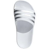 adidas Adilette Aqua K Junior Flip Flops White/Silver