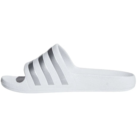 Chanclas adidas Adilette Aqua K Junior Blanco/Plata