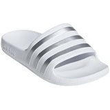 adidas Adilette Aqua K Junior Flip Flops White/Silver