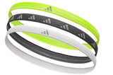Cinta Pelo adidas Fitness Training 3u Blanco Negro Amarillo