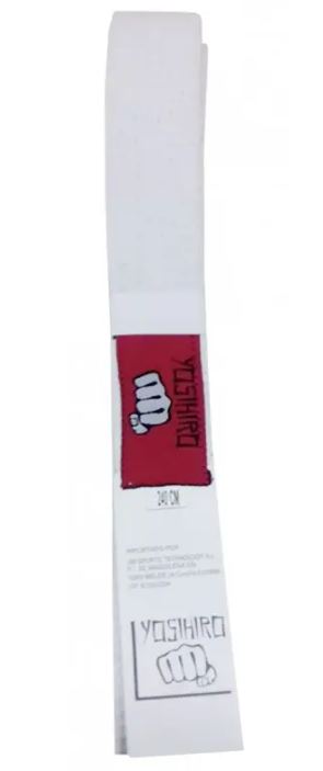 KARATE/JUDO Belt Yosihiro Cotton Adult White