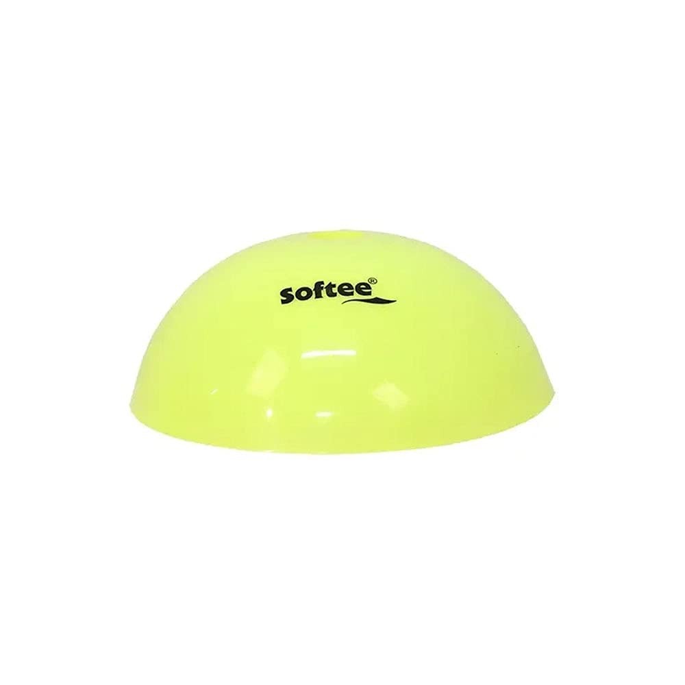 Softee Round Rigid Cone Diameter 20 cm Fluorescent Yellow
