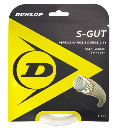 Cordaje Tenis Dunlop S-Gut Set 12 m