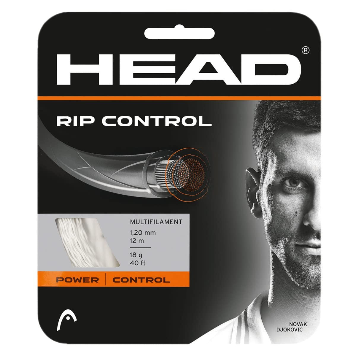 Cordaje Tenis Head RIP Control Pro Set 12m Blanco