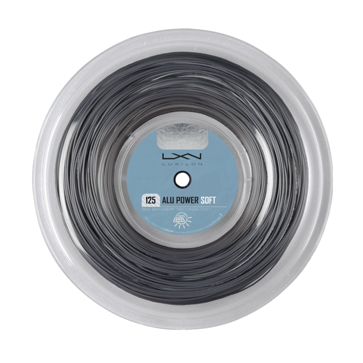 Corda de Ténis Luxilon ALU Power Soft 1.25mm 200m Prata