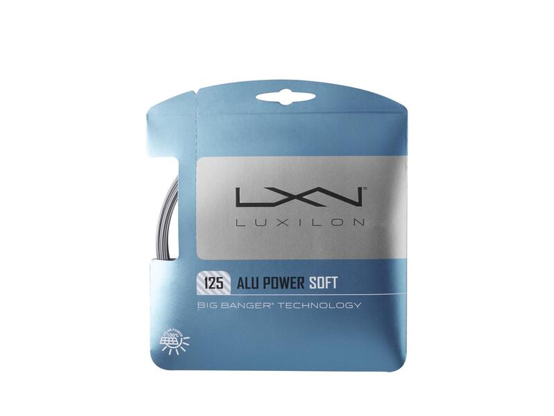 Corda Ténis Luxilon ALU Power Soft 1.25mm Set 12.2m Prata