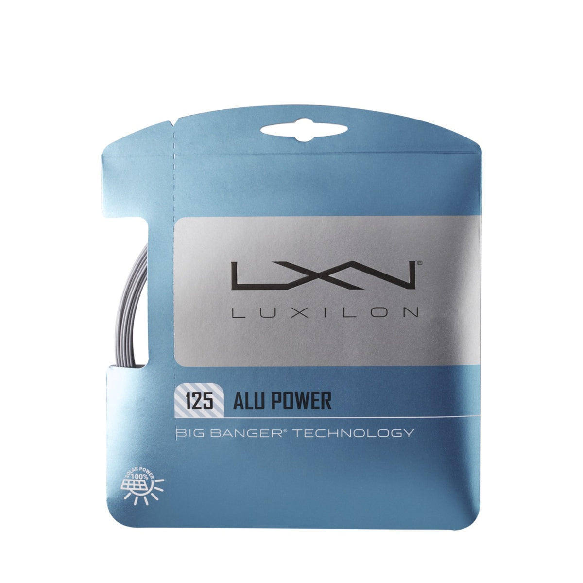 Luxilon BB Alu Power 1.25mm Silver Tennis String Set