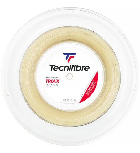 Cordaje Tenis Tecnifibre Poly Fusion TRIAX Natural Bobina 200m