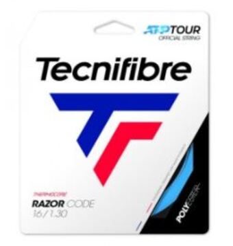 Cordaje Tenis Tecnifibre RAZOR CODE Set 12m Azul