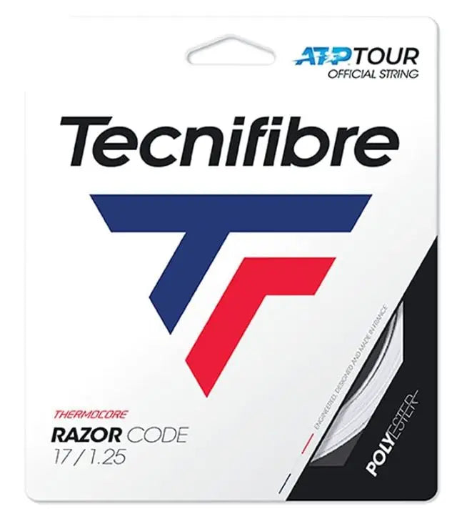 Cordaje Tenis Tecnifibre RAZOR CODE Set 12m Blanco
