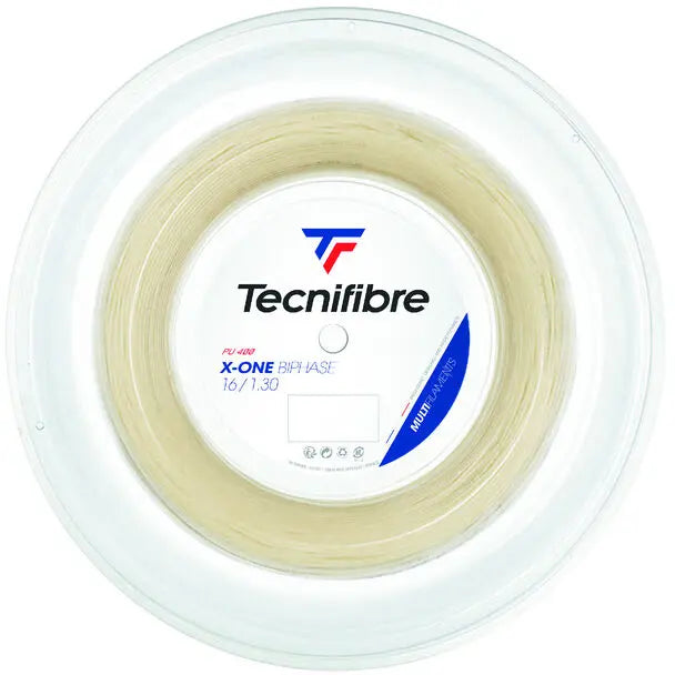 Cordaje Tenis Tecnifibre X-ONE BIPHASE 200m Natural