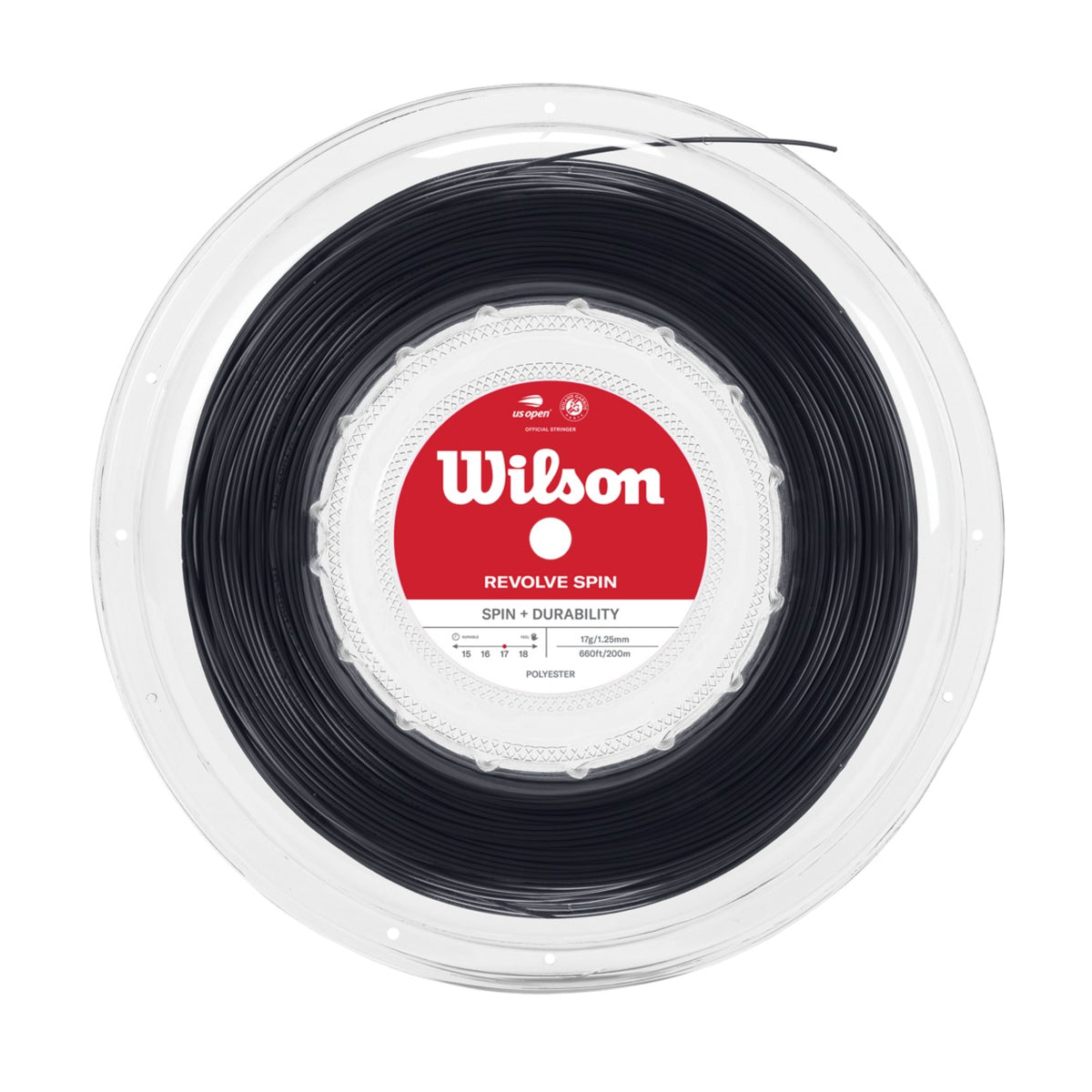 Wilson Revolve Spin Tennis String Reel 200m