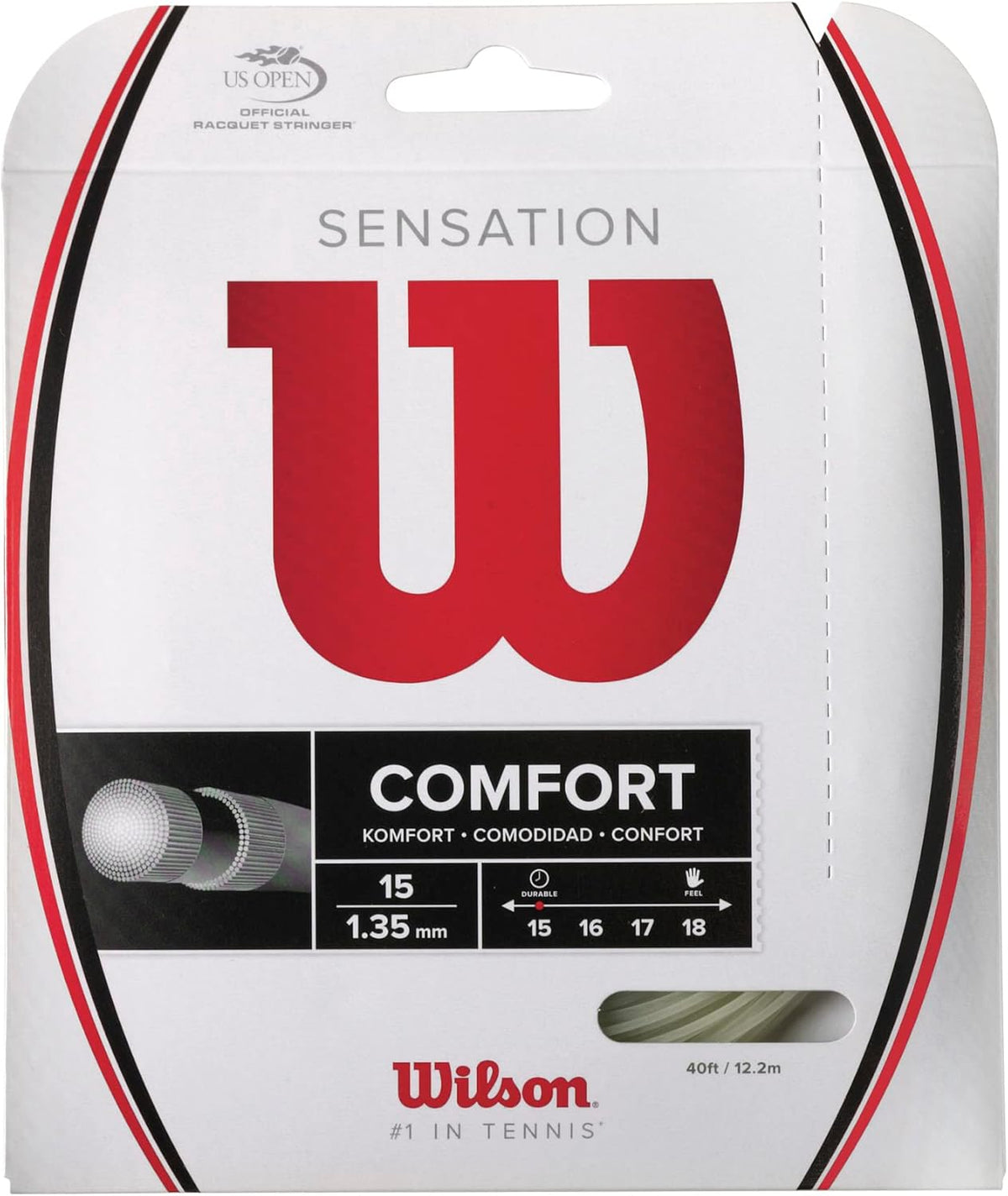 Cordaje Tenis Wilson Sensation Set 12.2m Natural