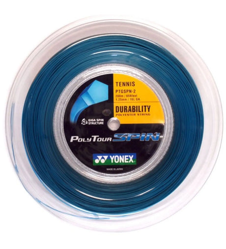 Cordaje Tenis Yonex Poly Tour 200m Azul