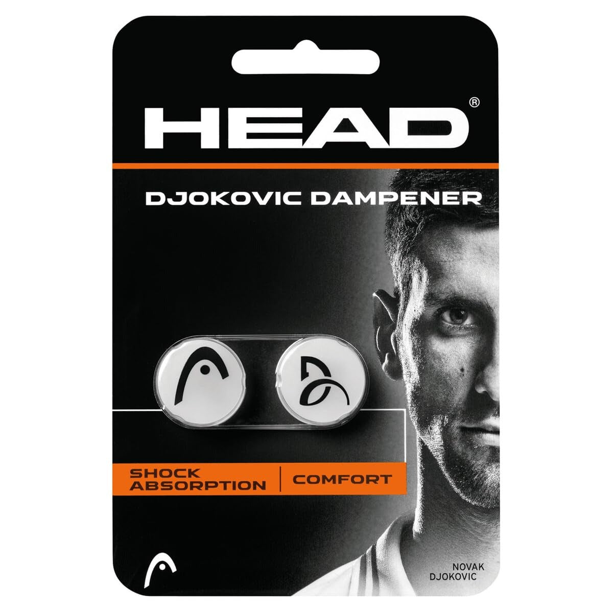 Dampener Raqueta Tenis Head Djokovic Blanco Negro