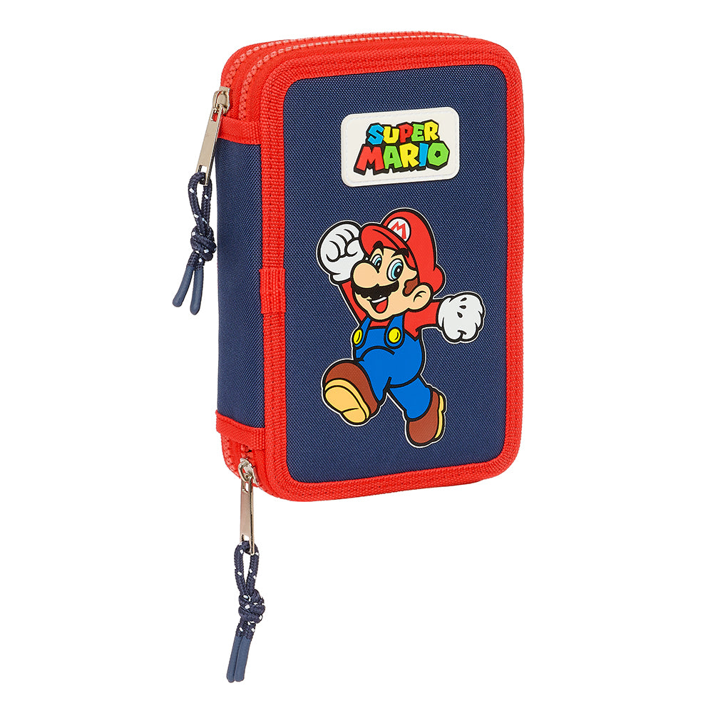 Estojo Duplo 28 peças Super Mario World
