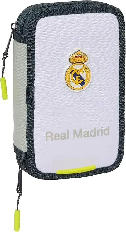 Estojo de Lápis Duplo Pequeno 29 Peças Real Madrid Equipamento 25/26