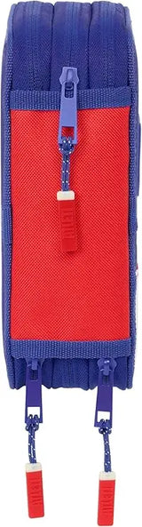 Triple Pencil Case 37 Pieces Atlético de Madrid