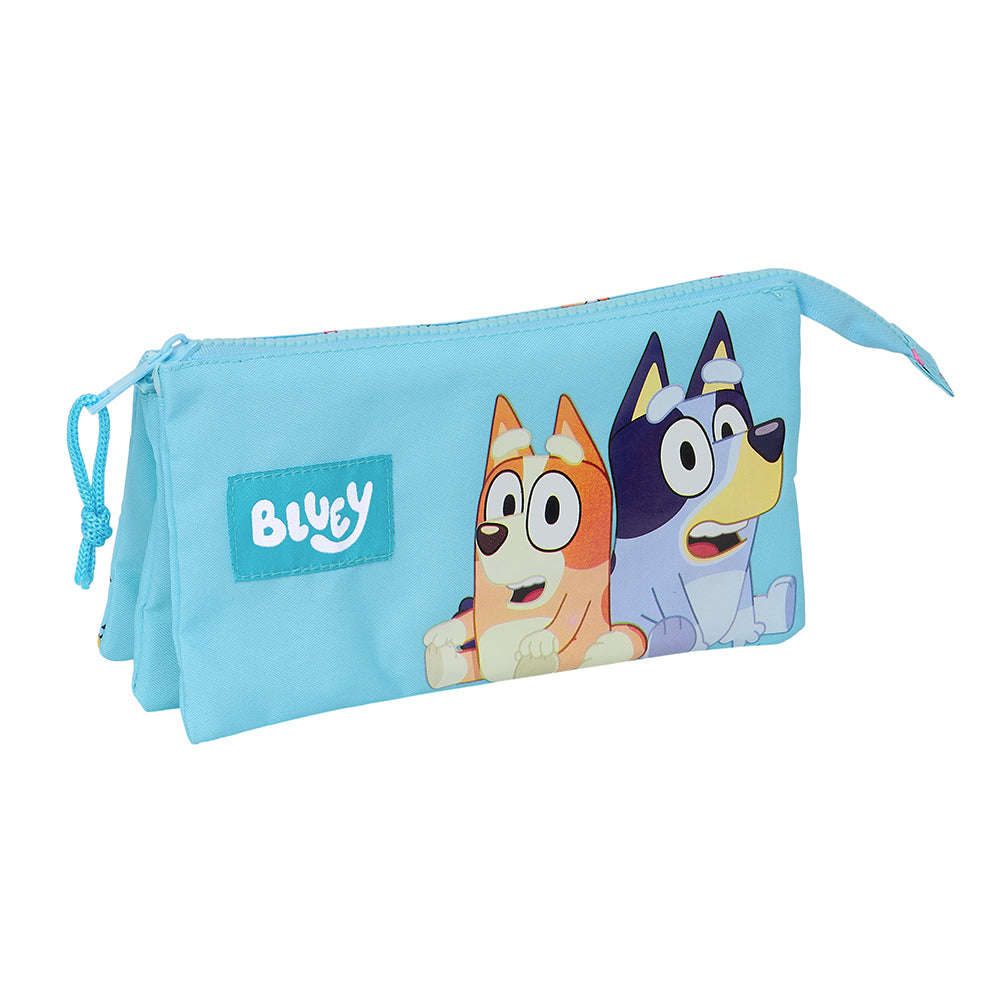 Estojo Triplo Bluey