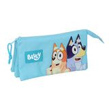 Estojo Triplo Bluey
