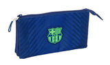 Estojo Triplo F.C. Barcelona Azul Marinho