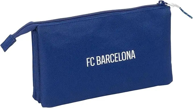 Estojo Triplo F.C. Barcelona Azul Marinho