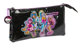 Estojo Triplo Monster High