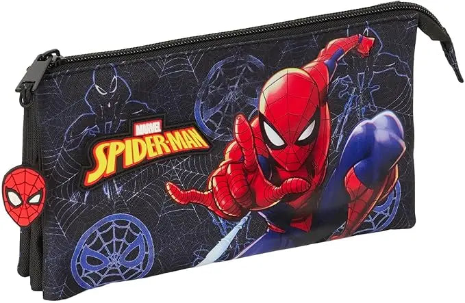 Spider-Man Attack Triple Pencil Case