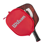 Wilson Red/Gray Pickleball Paddle Cover
