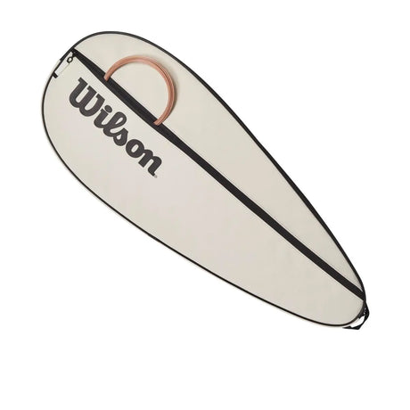 Funda Raqueta Tenis Wilson Premium Crema