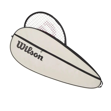 Funda Raqueta Tenis Wilson Premium Crema