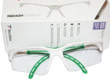 Tecnifibre Adult Squash Goggles White Green