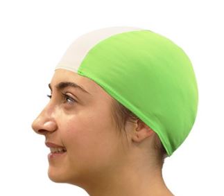 Gorro Natación Poliéster Softee Adulto Bicolor