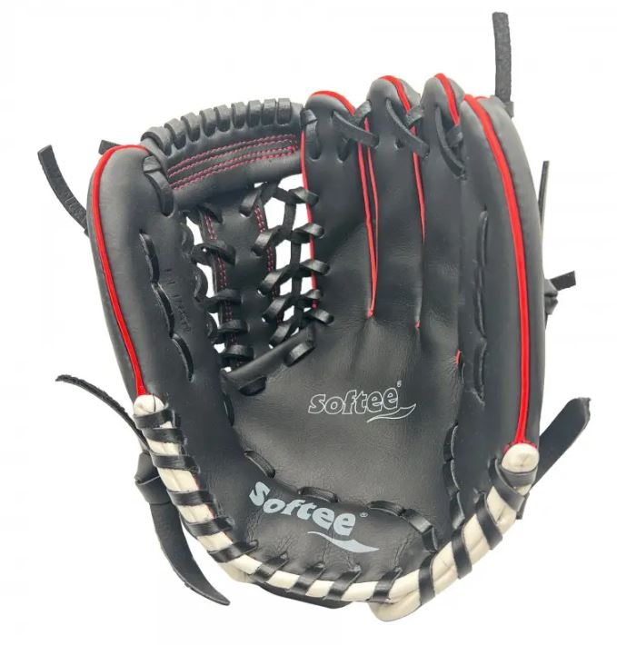 Luva de Beisebol Softee PVC Preto 11 polegadas