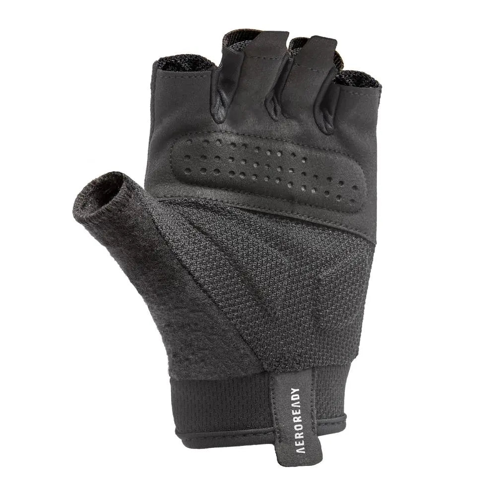 Guantes Entrenamiento adidas Essential Aeroready Negro/Blanco