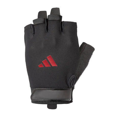 Guantes Entrenamiento adidas Essential Aeroready Negro/Rojo