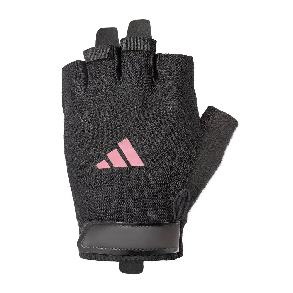Guantes Entrenamiento adidas Essential Aeroready Negro/Rosa