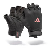 Guantes Entrenamiento adidas Essential Aeroready Negro/Rosa