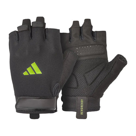 Guantes Entrenamiento adidas Essential Aeroready Negro/Verde