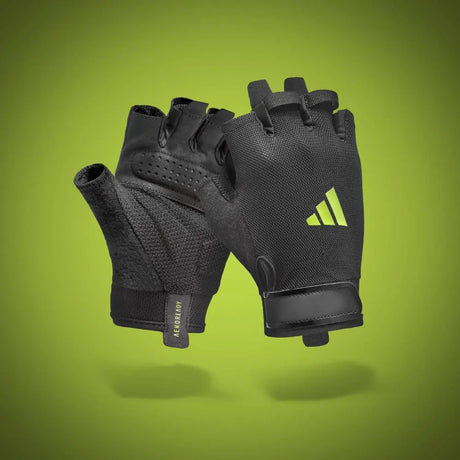 Guantes Entrenamiento adidas Essential Aeroready Negro/Verde