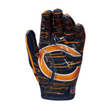 Guantes Fútbol Americano Wilson Adulto NFL Stretch Fit Chicago Bears