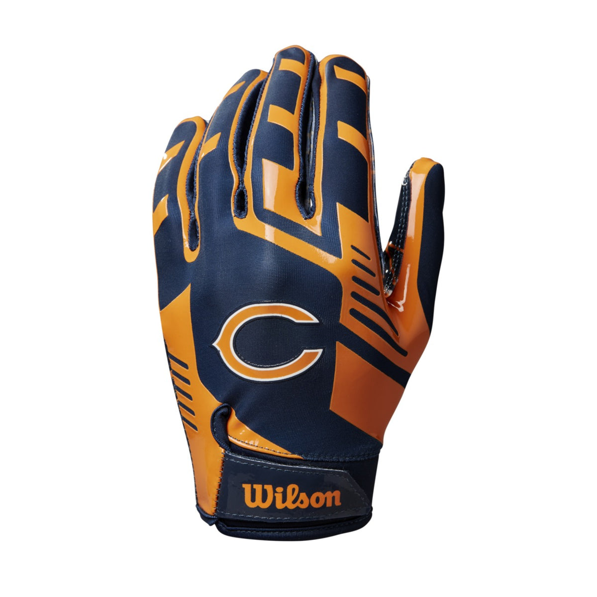 Guantes Fútbol Americano Wilson Adulto NFL Stretch Fit Chicago Bears