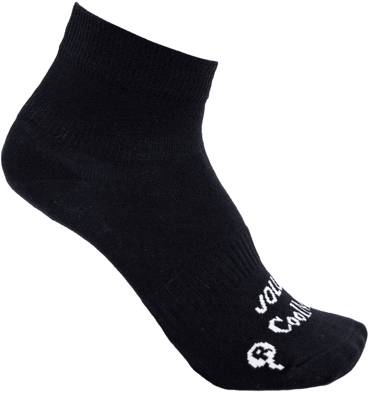 Joluvi Meias Classic Coolmax Curtas 2 Pares Preto