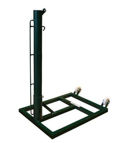 Conjunto de Postes de Ténis Metálicos com 80 mm de diâmetro, Transportáveis